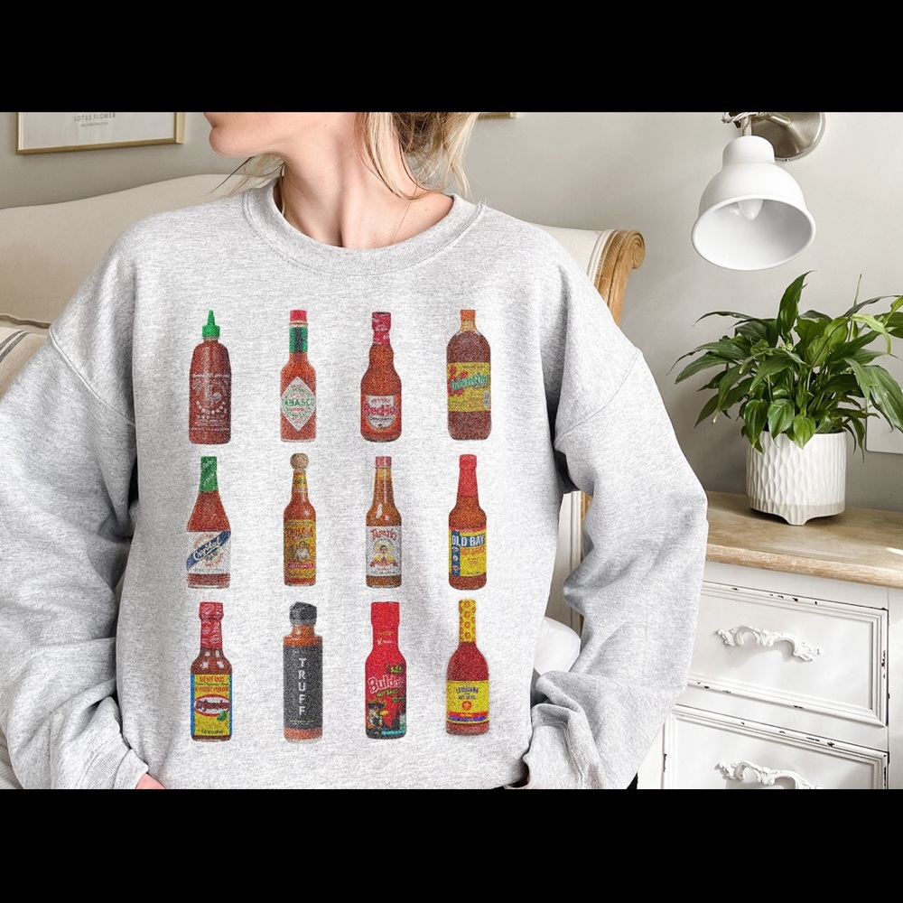 Hot sauce sweatshirt